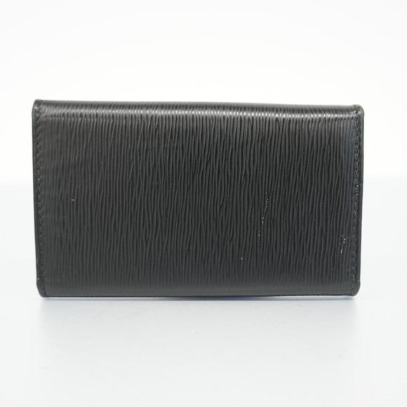 PRADA Key Case Leather Black Men Women - Picture 9 of 9